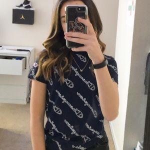 Tillys Navy blue champion Tee